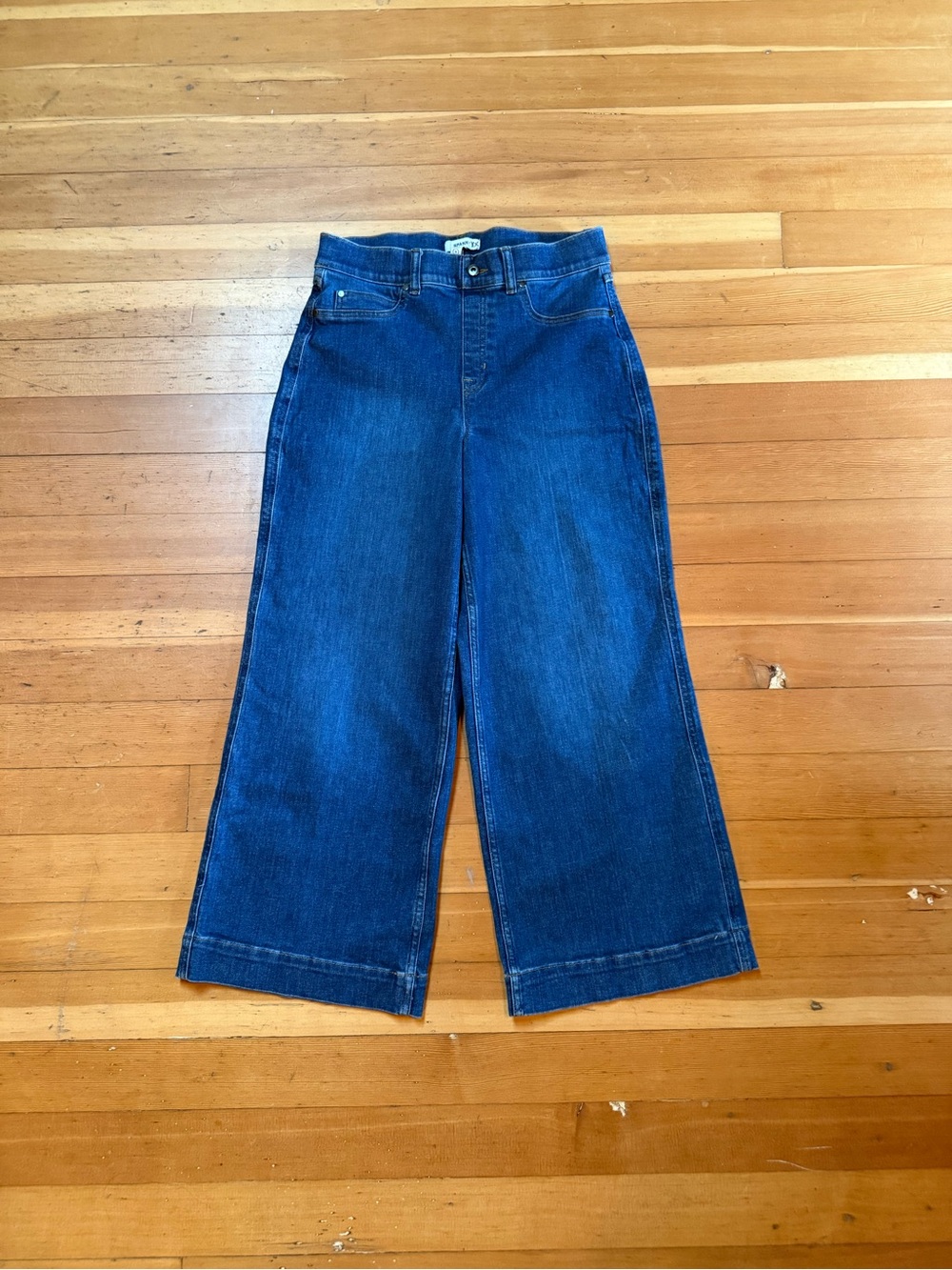 Spanx SpanxShape EveryWear Pull On Wide Leg Jeans Size Large